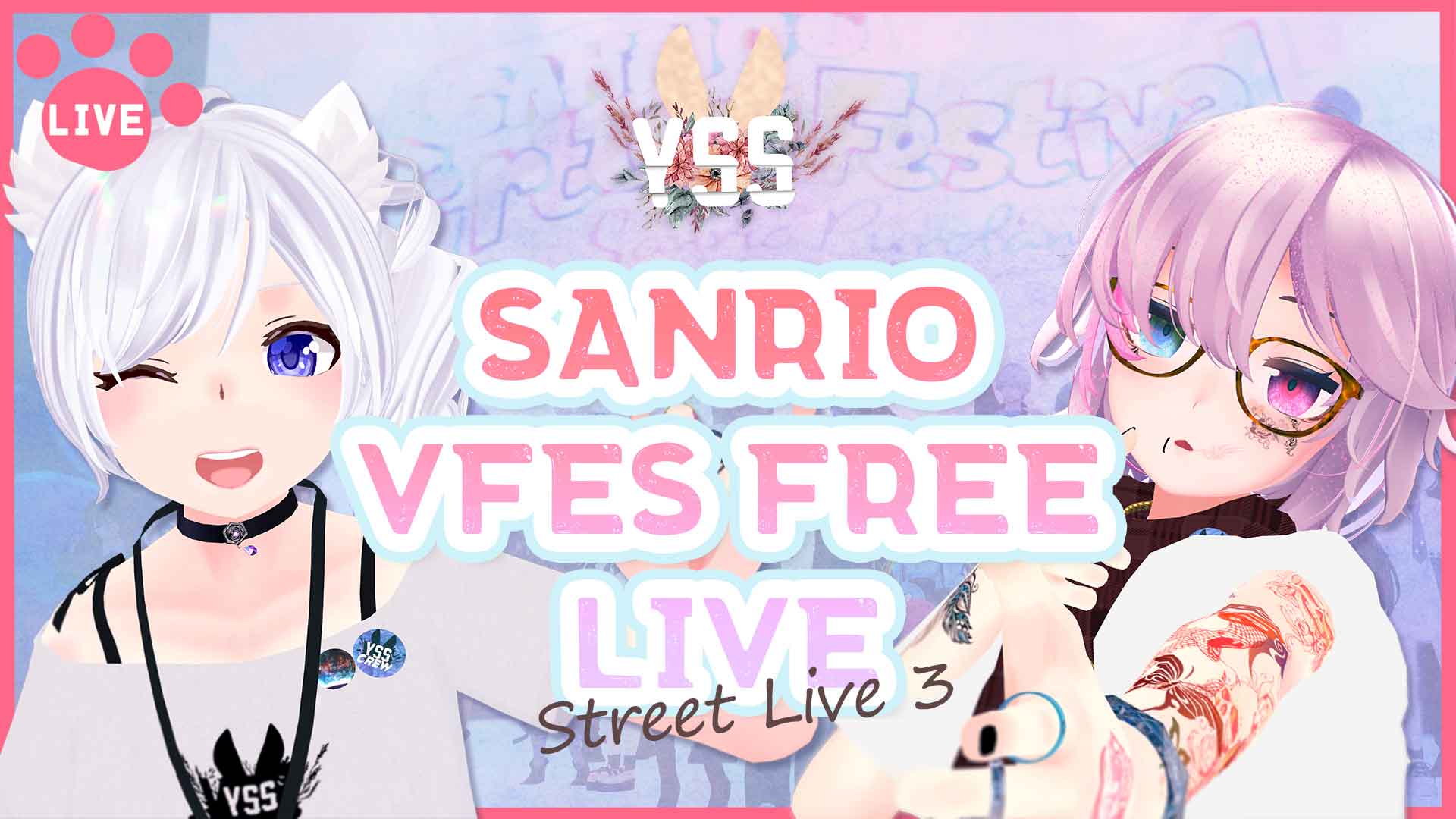 YSS SANRIOストリートライブ「SANRIO #VFesFree Live」DAY3